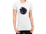 Maglietta Da Donna Dragon Anime Manga Ball Z Goku 37, Lady M , Blanc