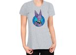 Maglietta Da Donna Dragon Anime Manga Ball Z Beerus 01, Lady Xs , Gris