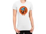 Maglietta Da Donna Dragon Anime Manga Ball Z Goku 30, Lady Xl , Blanc