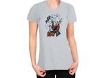 Maglietta Da Donna Dragon Anime Manga Ball Z Goku 40, Lady Xl , Gris