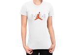 Maglietta Da Donna Dragon Anime Manga Ball Z Goku Air, Lady 2XL , Blanc