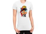 Maglietta Da Donna Dragon Anime Manga Ball Z Goku 39, Lady Xs , Blanc