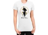Maglietta Da Donna Dragon Anime Manga Ball Z Goku Ball, Lady M , Blanc