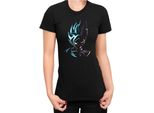 Maglietta Da Donna Dragon Anime Manga Ball Z Goku Vs Beerus, Lady 2XL , Noir