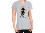Maglietta Da Donna Dragon Anime Manga Ball Z Goku Ball, Lady M , Gris