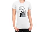 Maglietta Da Donna Japan Manga Anime Comics Animation My Hero Anime Academia Katsuki, Lady L , Blanc