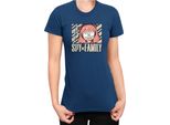Maglietta Da Donna Japan Anime Manga Family Anime X Manga Spy Fan Solo Anya, Lady 2XL , Bleu Foncé