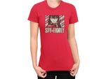 Maglietta Da Donna Japan Anime Manga Family Anime X Manga Spy Fan Solo Yor, Lady 2XL , Rouge