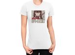 Maglietta Da Donna Japan Anime Manga Family Anime X Manga Spy Fan Solo Yor, Lady M , Blanc