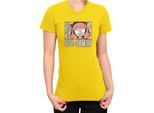 Maglietta Da Donna Japan Anime Manga Family Anime X Manga Spy Fan Solo Anya, Lady M , Jaune