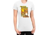 Maglietta Da Donna Japan Anime Manga Pokemon Pikachu 01 Pikachu Light, Lady 2XL , Blanc