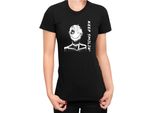 Maglietta Da Donna Japan Anime Manga Are We Friends Keep Smiling, Lady S , Noir