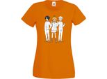 Maglietta Da Donna The Promised Neverland Var-009 The Promised Neverland, Lady 2XL , Orange