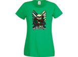 Maglietta Da Donna Anime Manga Attack Anime On Titan 02 Beast Attack, Lady Xs , Vert