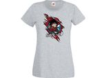 Maglietta Da Donna Anime Manga Dragon Anime Manga Ball Z Goku Chibi Goku Chibi, Lady M , Gris