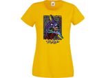 Maglietta Da Donna Anime Manga Neon Anime Genesis Manga Evangelion Eva Unit 02 Eva Unit, Lady 2XL , Jaune