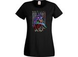 Maglietta Da Donna Anime Manga Neon Anime Genesis Manga Evangelion Eva Unit 02 Eva Unit, Lady 2XL , Noir