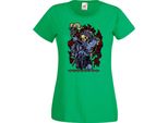 Maglietta Da Donna Anime Manga Masters Of The Universe Skeletor Skeletor, Lady 2XL , Vert
