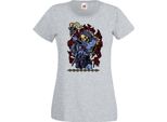 Maglietta Da Donna Anime Manga Masters Of The Universe Skeletor Skeletor, Lady 2XL , Gris