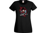 Maglietta Da Donna Anime Manga Dragon Anime Manga Ball Z Goku Chibi Goku Chibi, Lady M , Noir