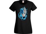 Maglietta Da Donna Anime Manga Dragon Anime Manga Ball Z Goku Super Saiyan 01 Saiyan, Lady Xl , Noir