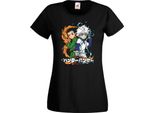 Maglietta Da Donna Anime Manga Hunter Manga X Anime Hunter Gon Freecss Freecss, Lady 2XL , Noir
