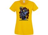 Maglietta Da Donna Anime Manga Masters Of The Universe Skeletor Skeletor, Lady Xs , Jaune