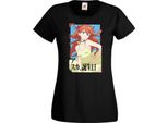 Maglietta Da Donna Anime Manga Neon Anime Genesis Manga Evangelion Asuka Langley Soryu 03 Asuka Langley, Lady Xl , Noir