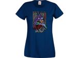 Maglietta Da Donna Anime Manga Neon Anime Genesis Manga Evangelion Eva Unit 02 Eva Unit, Lady M , Bleu Foncé