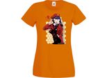 Maglietta Da Donna Anime Manga Neon Anime Genesis Manga Evangelion Misato Katsuragi Misato Katsuragi, Lady L , Orange