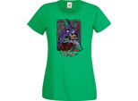 Maglietta Da Donna Anime Manga Neon Anime Genesis Manga Evangelion Eva Unit 02 Eva Unit, Lady 2XL , Vert