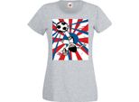 Maglietta Da Donna Manga Anime Captain Tsubasa 03 Oozora, Lady Xl , Gris