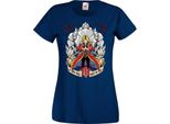 Maglietta Da Donna Manga Anime Fullmetal Alchemist Edward Elric Fullmetal Edward, Lady 2XL , Bleu Foncé
