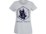 Maglietta Da Donna Manga Anime Saint Anime Seiya Knights Of The Zodiac Dragon Shiryu Dragon Shiryu, Lady L , Gris