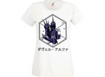 Maglietta Da Donna Manga Anime Saint Anime Seiya Knights Of The Zodiac Dragon Shiryu Dragon Shiryu, Lady M , Blanc