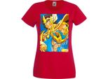 Maglietta Da Donna Manga Anime Saint Anime Seiya Knights Of The Zodiac Saint Anime Seiya Knights Of The Zodiac, Lady L , Rouge