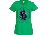 Maglietta Da Donna Manga Anime Saint Anime Seiya Knights Of The Zodiac Dragon Shiryu Dragon Shiryu, Lady 2XL , Vert