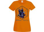 Maglietta Da Donna Manga Anime Saint Anime Seiya Knights Of The Zodiac Dragon Shiryu Dragon Shiryu, Lady Xl , Orange