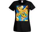Maglietta Da Donna Manga Anime Saint Anime Seiya Knights Of The Zodiac Saint Anime Seiya Knights Of The Zodiac, Lady Xl , Noir