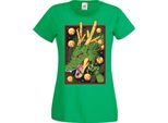 Maglietta Da Donna Manga Anime Dragon Anime Manga Ball Z Shenron Shenron Dragon, Lady S , Vert