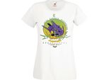 Maglietta Da Donna Manga Anime Neon Anime Genesis Manga Evangelion Eva Unit 01 Eva Unit, Lady 2XL , Blanc