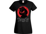 Maglietta Da Donna Manga Anime Thundercats Garfield Garfield, Lady S , Noir