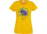 Maglietta Da Donna Manga Anime Neon Anime Genesis Manga Evangelion Eva Unit 01 Eva Unit, Lady 2XL , Jaune