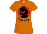 Maglietta Da Donna Manga Anime Thundercats Garfield Garfield, Lady S , Orange