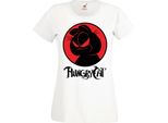 Maglietta Da Donna Manga Anime Thundercats Garfield Garfield, Lady S , Blanc