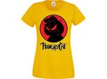 Maglietta Da Donna Manga Anime Thundercats Garfield Garfield, Lady S , Jaune