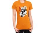Maglietta Da Donna Naruto Jiraiya 04, Lady L , Orange