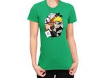 Maglietta Da Donna Naruto Naruto & Kurama, Lady 2XL , Vert