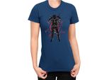 Maglietta Da Donna Naruto Naruto 05, Lady 2XL , Bleu Foncé