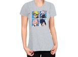 Maglietta Da Donna Naruto Team 7 03, Lady 2XL , Gris